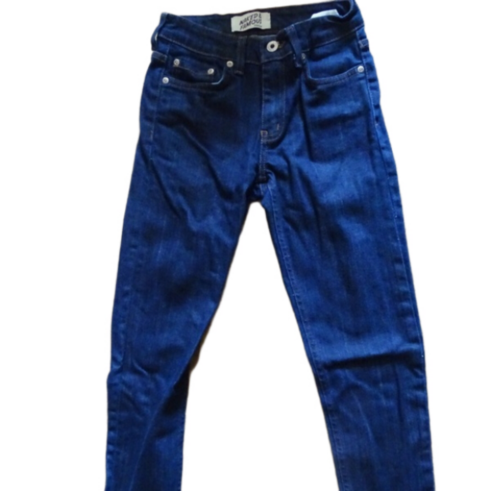 NAKED & FAMOUS DENIM JEANS SIZE 25 X 25